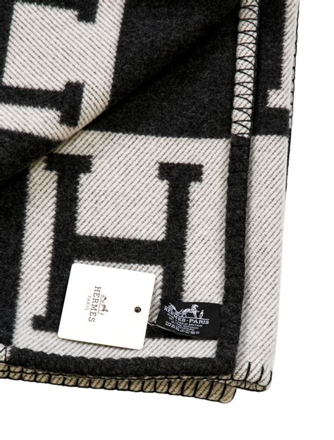 hermes avalon pillow grey|Hermes throw blanket price.